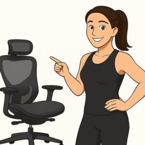 腰痛対策椅子を解剖学的視点から選ぶ女性