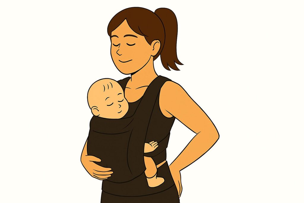 良い姿勢なので腰痛にならない女性