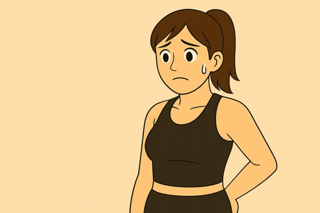 腰痛になる原因がわからない女性