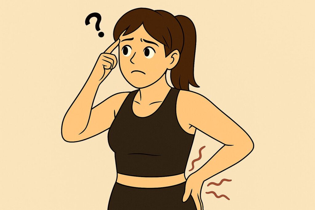 なぜ股関節痛と腰痛が同時に出るのか疑問に思っている女性